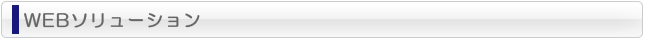 WEBソリューション