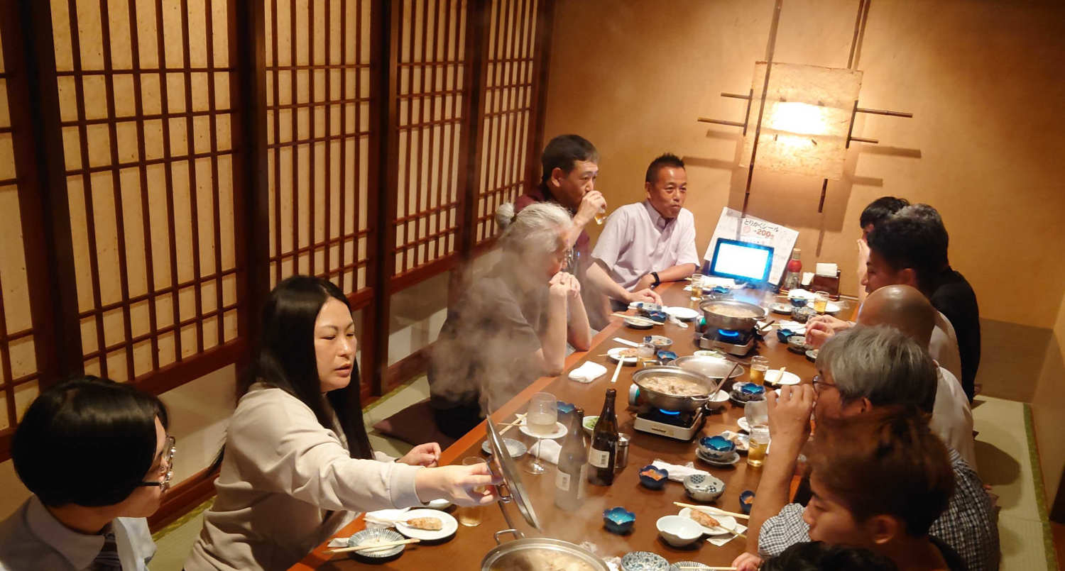 懇親会風景2